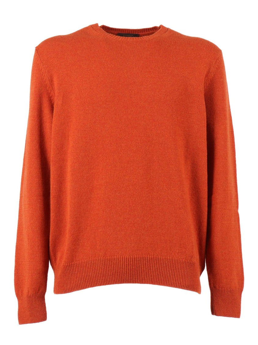 Slowear Zanone Neutrals Knit Sweater With Minimalist Design