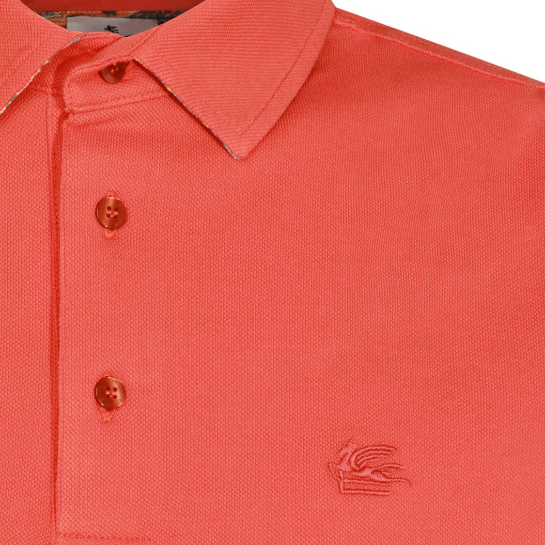 Etro Classic Short-Sleeved Polo Shirt With Embroidered Logo