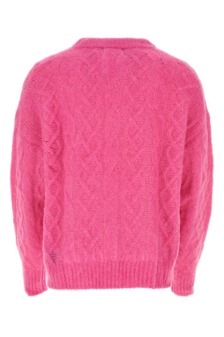 Isabel Marant Fucsia Alpaca Blend Anson Sweater