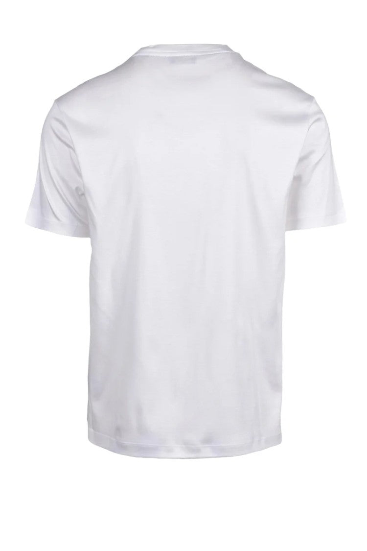 Paul & Shark White Cotton Lyocell T-Shirt