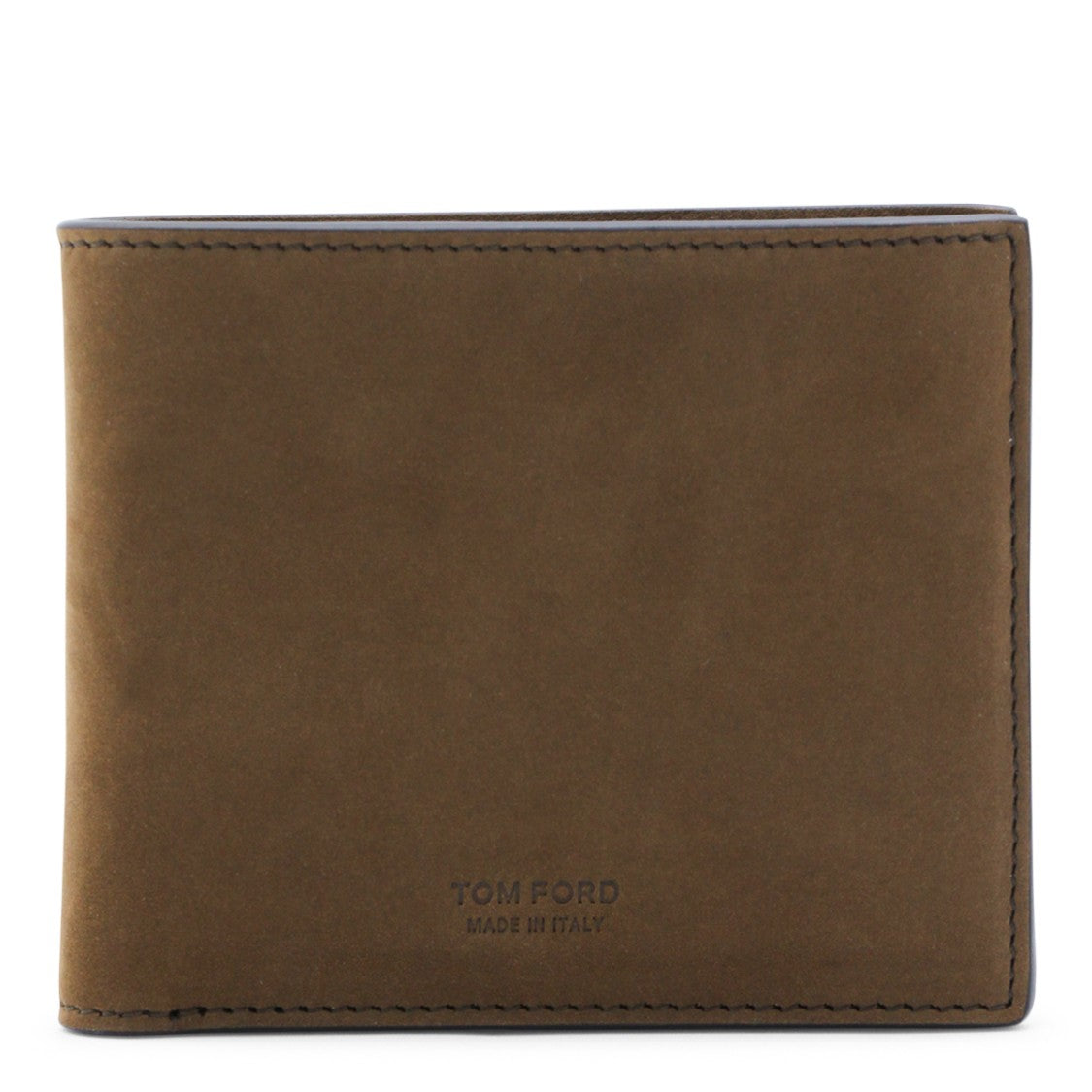 Tom Ford Brown Embossed Leather Wallet