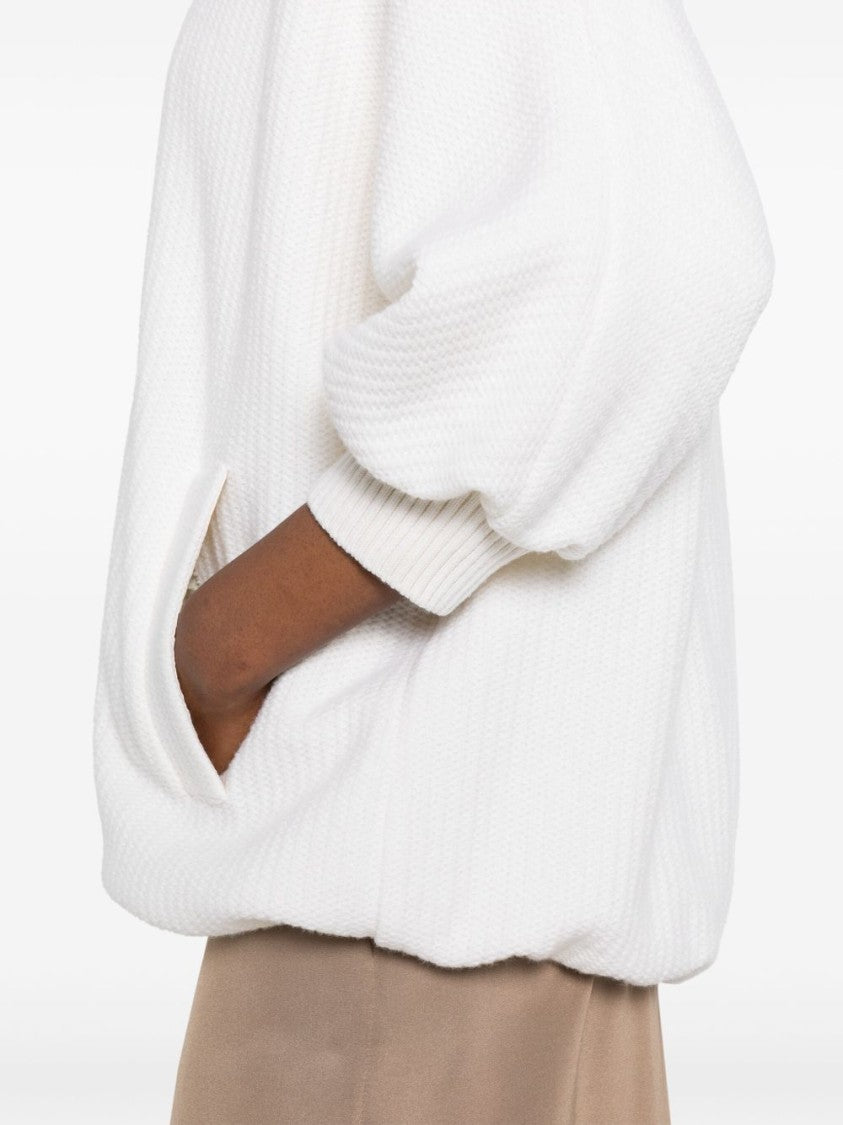 Max Mara Wide-Cut Jacket With Wide Kimono Sleeves