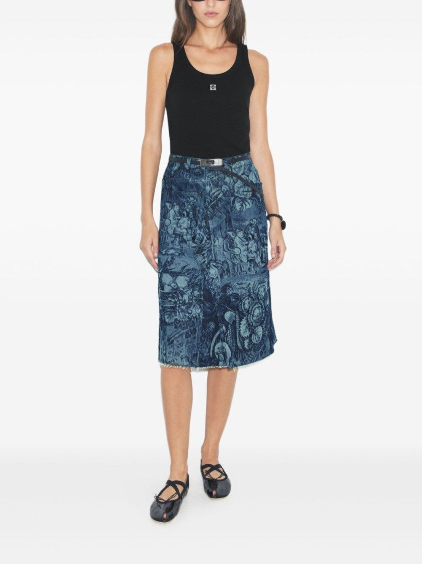 Tory Burch Cotton Skirt