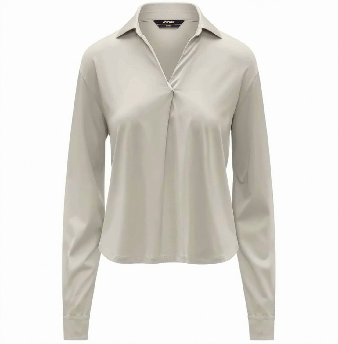K-Way Grenerie Cotton Silk Blend Jersey Shirt