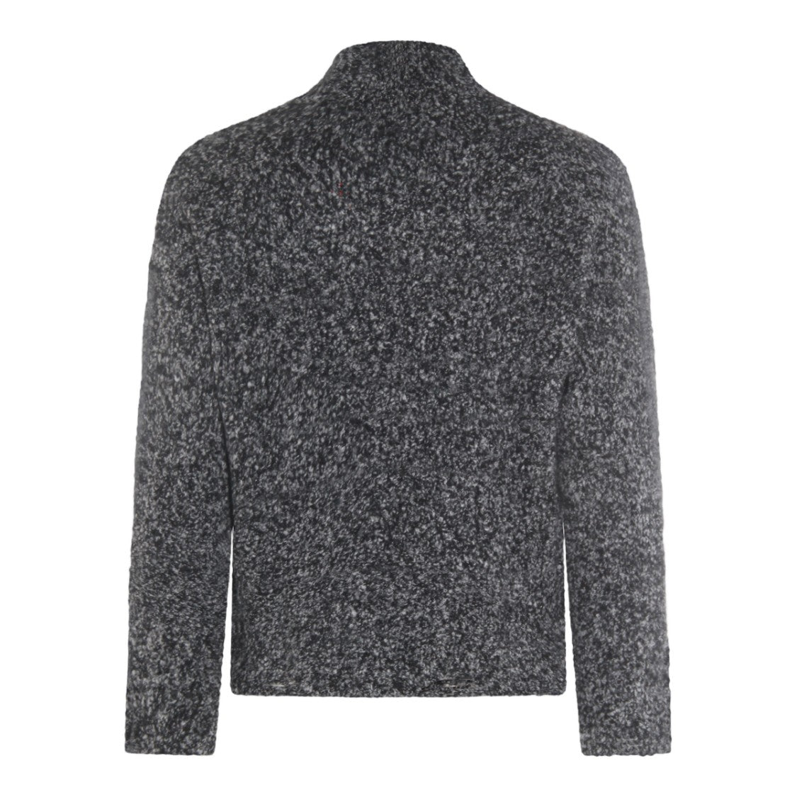 Diesel Textured Knit Sweater With High Neckline