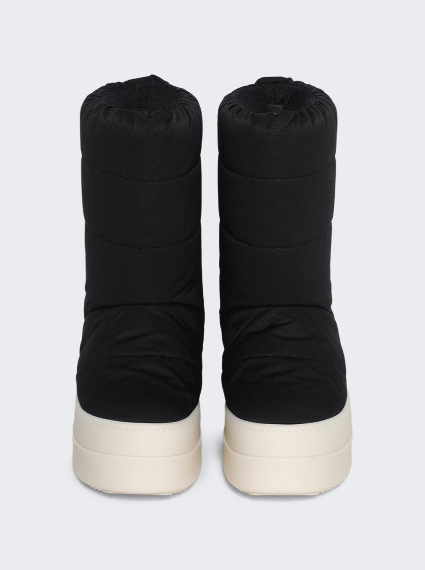 Drkshdw By Rick Owens Mega Bumper Lunar Boot Black And Pearl