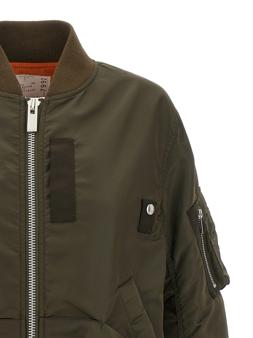 Sacai Drawstring Bomber Jacket