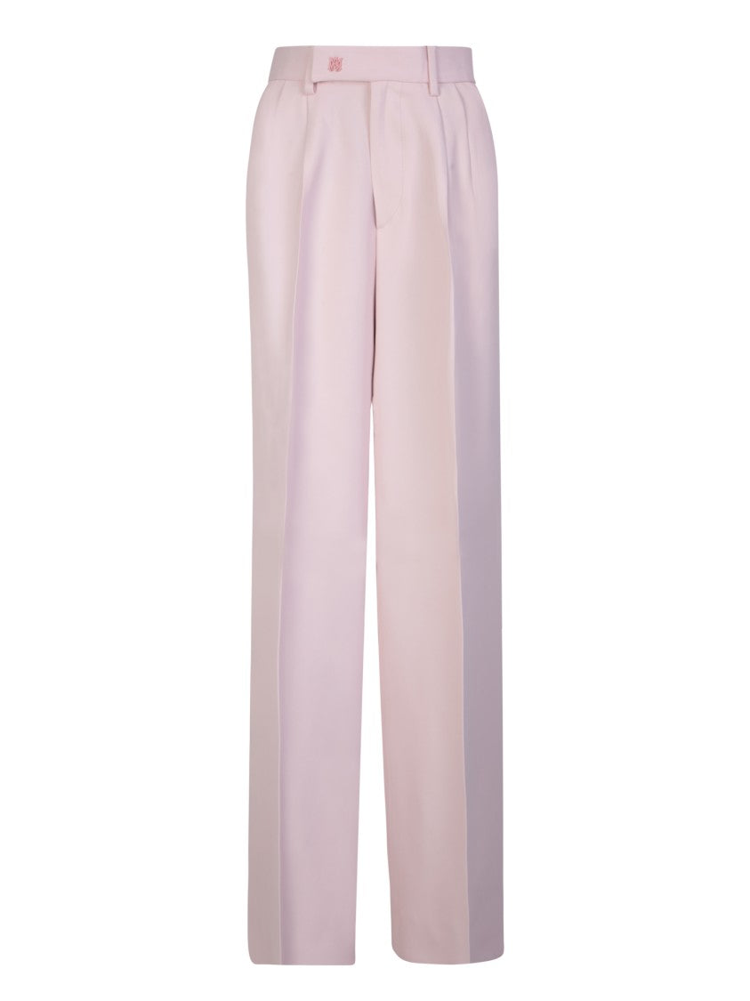 Amiri Pink Double Pleated Trousers