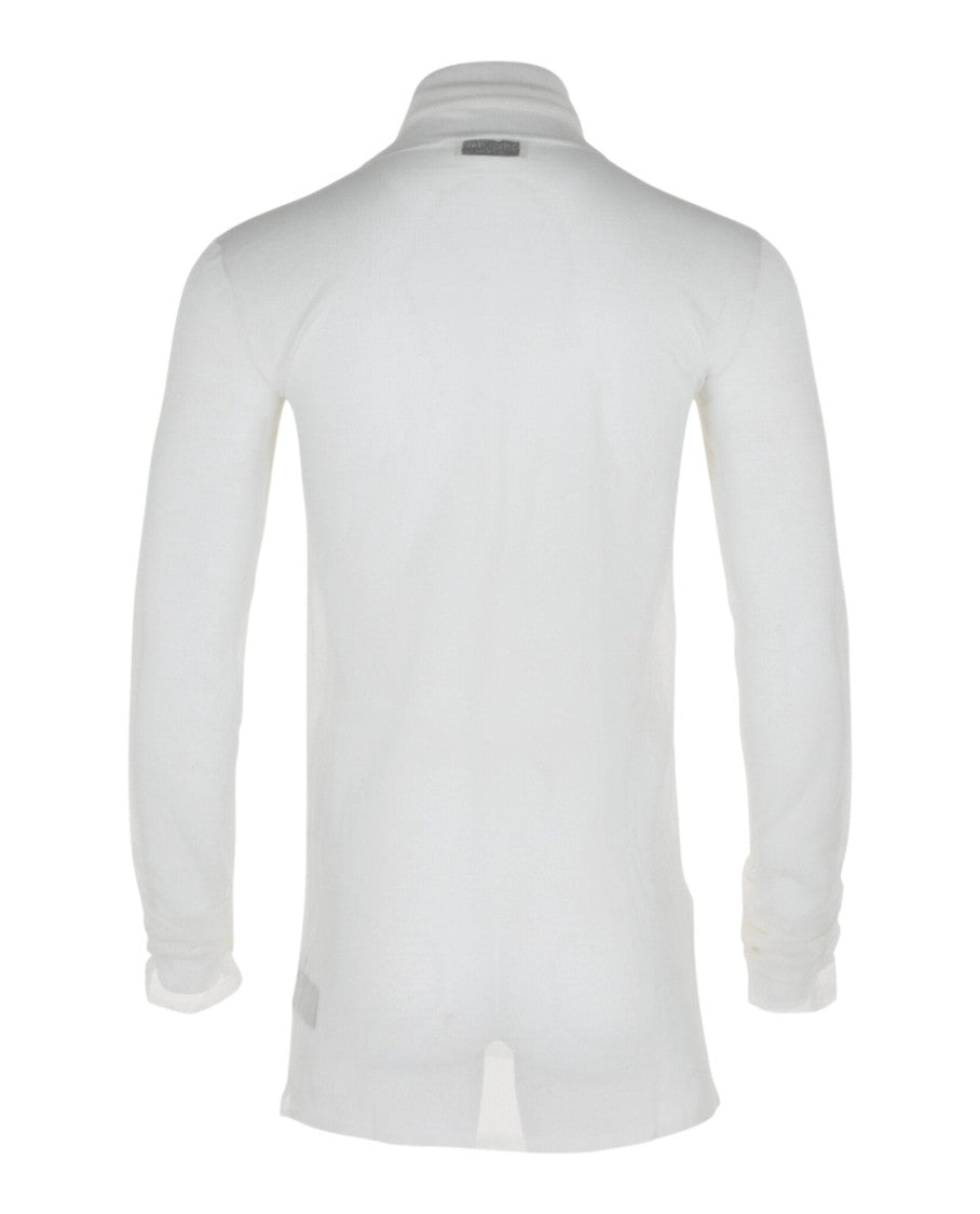 Bottega Veneta Transparent Silk Turtleneck Sweater