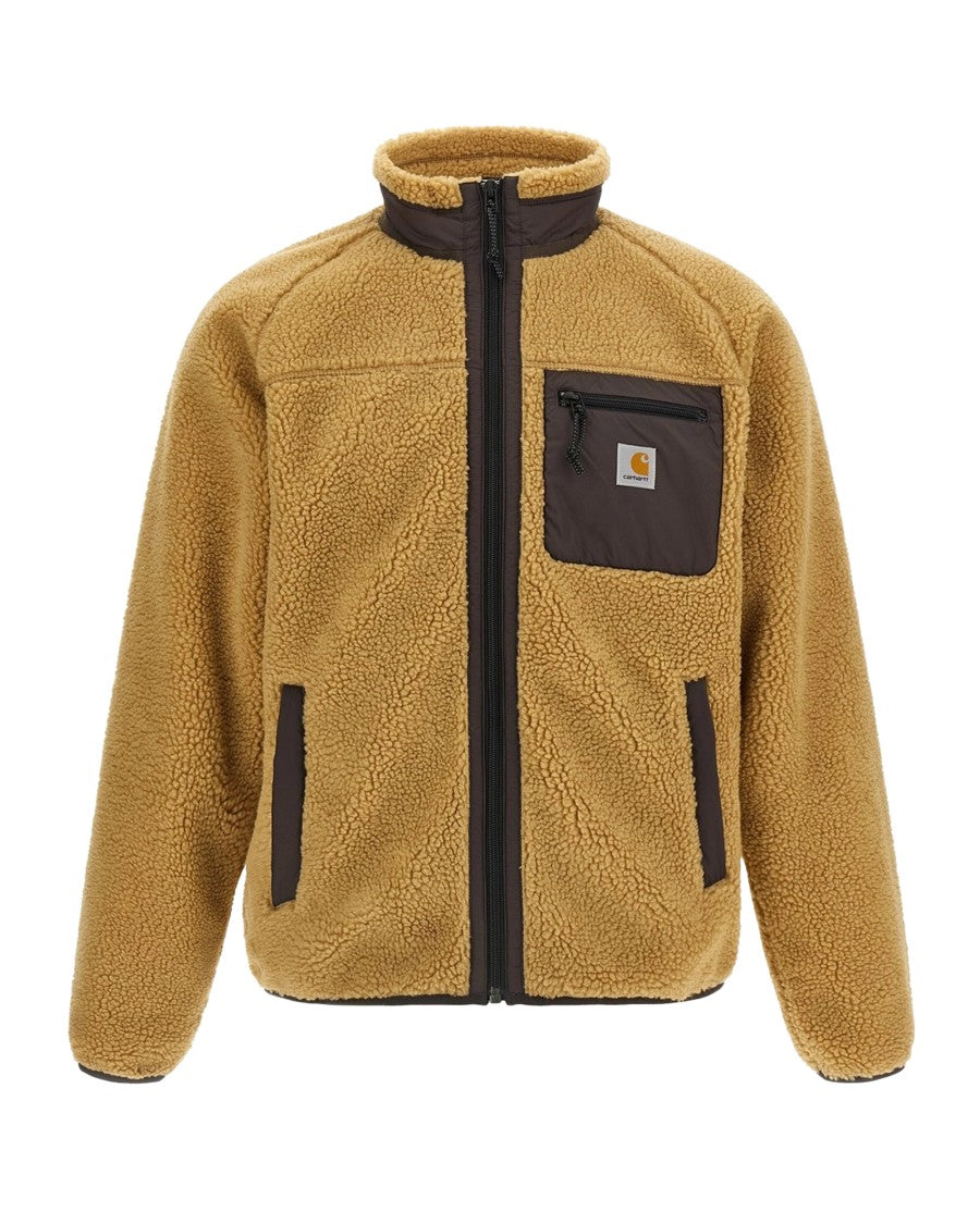 Carhartt Wip Heavy Fleece Jacket With Contrasting Nylon Details