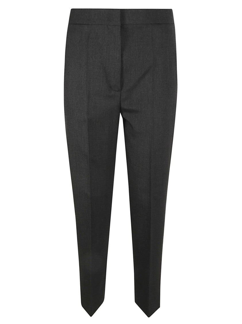 Max Mara Tailored Grey Trousers With Refined Finish