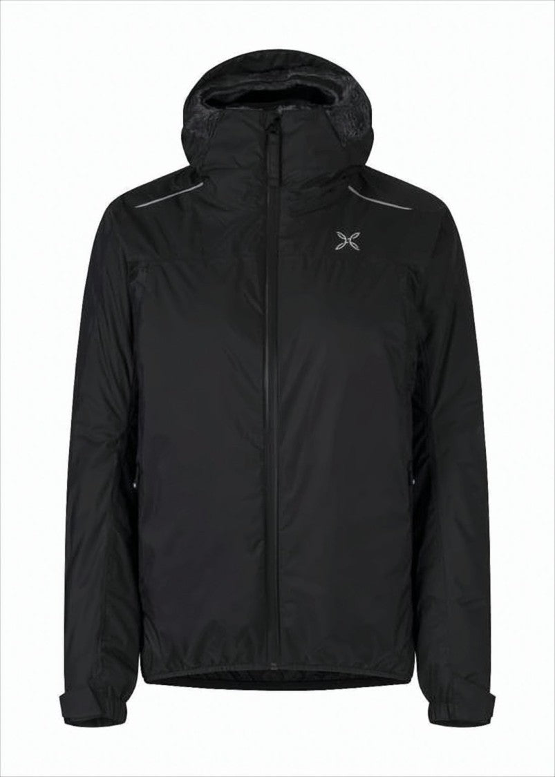 Montura Black Jacket With Plush Faux Fur Lining