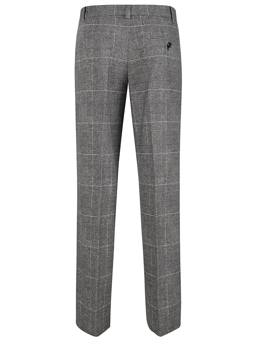 Circolo 1901 Prince Of Wales Check Trousers With Tailored Fit