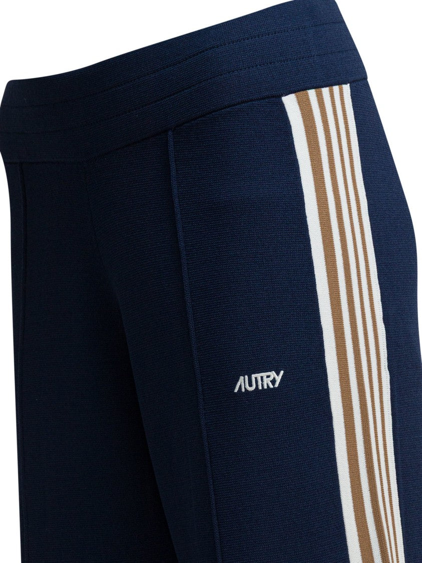 Autry Wide-Leg Trousers With Contrasting Side Stripes