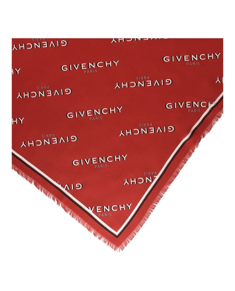Givenchy Shadow Logo Square Scarf