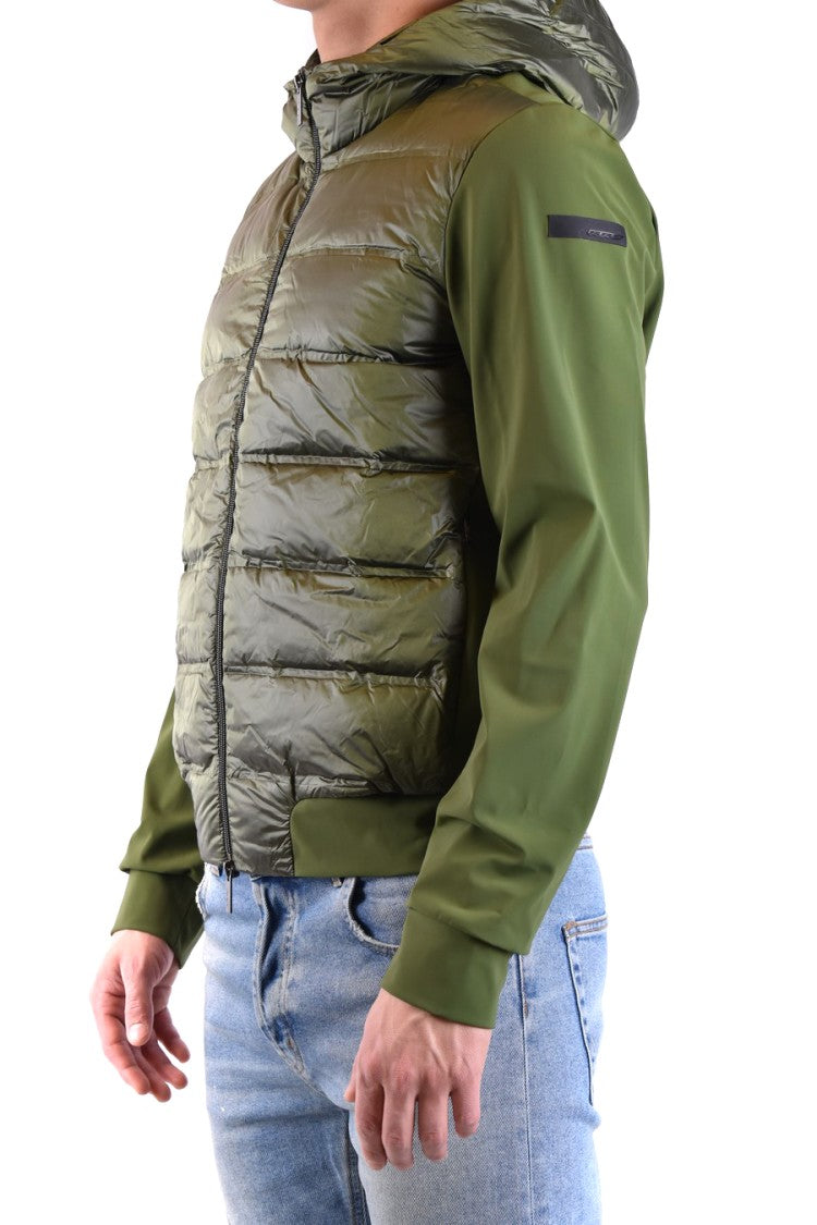 Rrd Olive Summer Hybrid Quilted Down Jacket