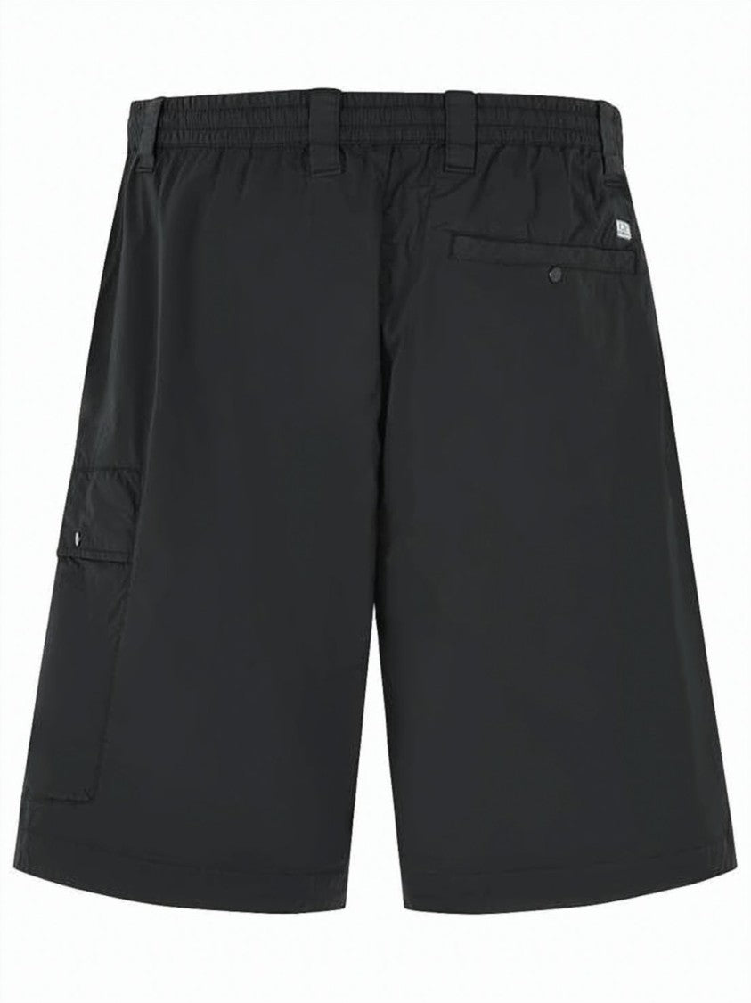 C.P. Company Shorts With Elastic Waistband And Flap Pocket