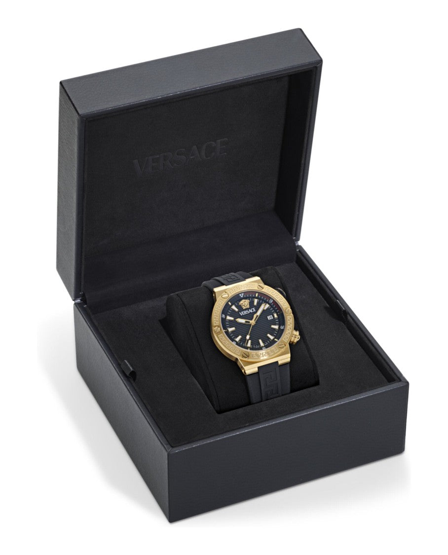 Versace Greca Logo Diver Recycled Pu Strap