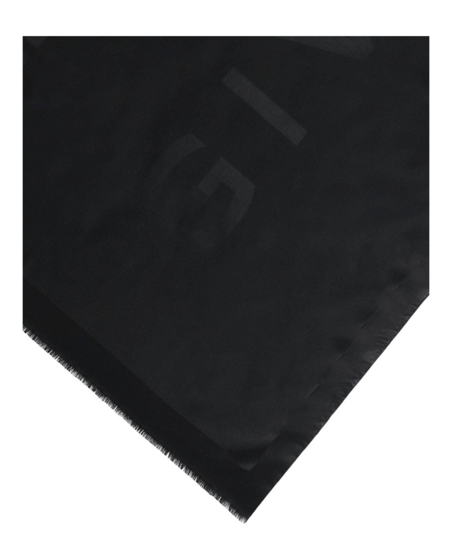 Givenchy 4G Logo Silk Blend Scarf