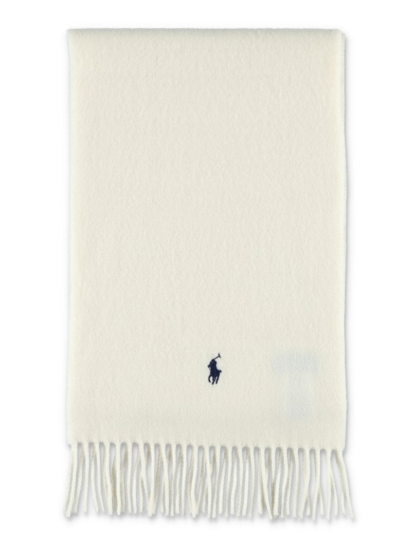 Polo Ralph Lauren Pony Fringed Scarf