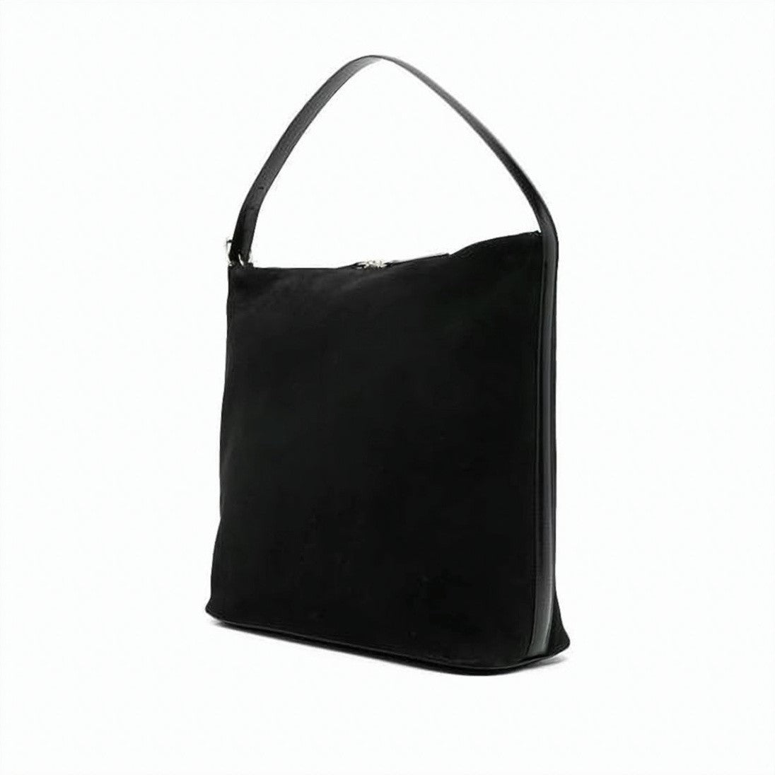 A.P.C. Suede Leather Tote Bag With Minimalist Design And Zip Closure