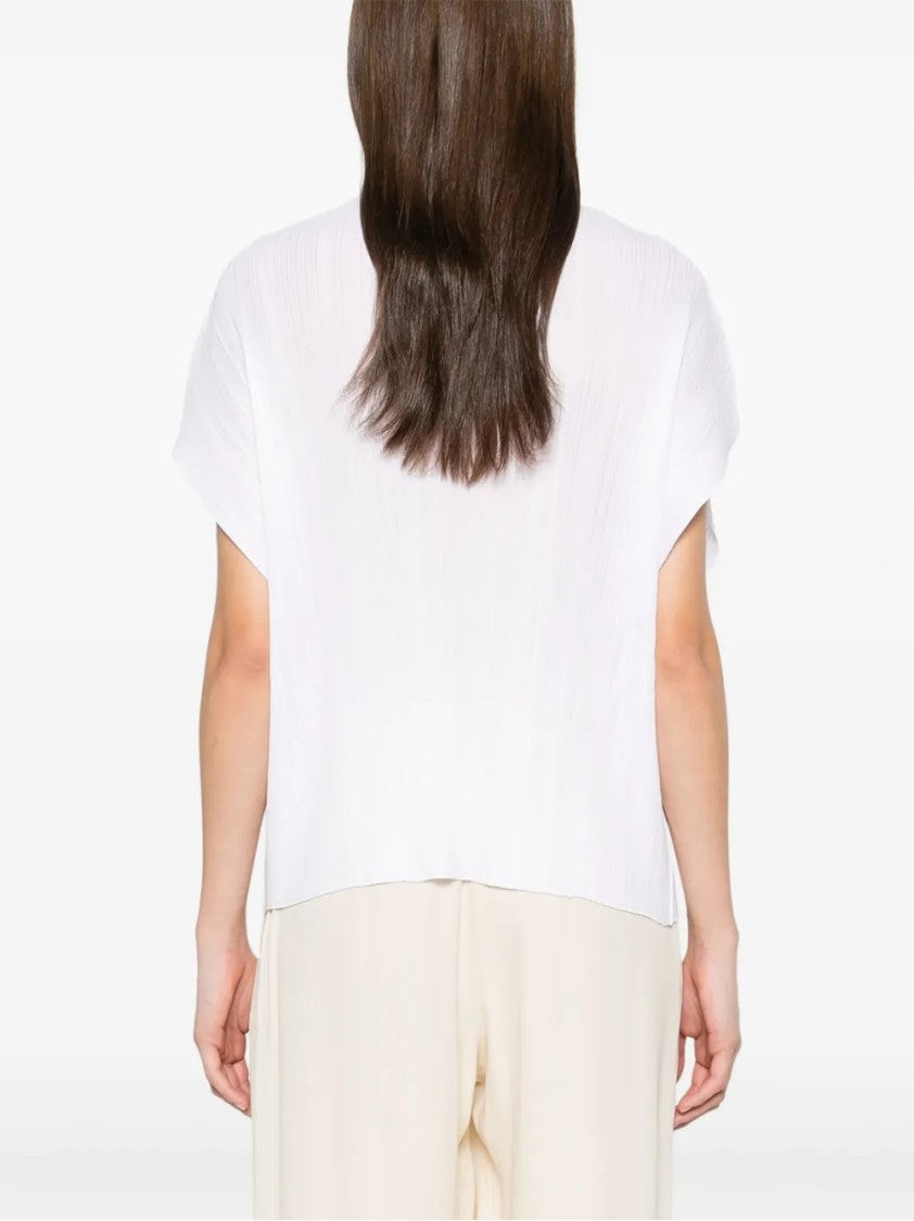 Fabiana Filippi Relaxed Silhouette White Top