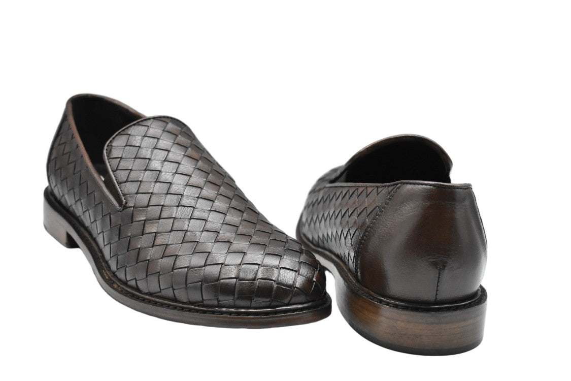 Ernesto Dolani Brown Laced Comfort Elegant Low Shoes