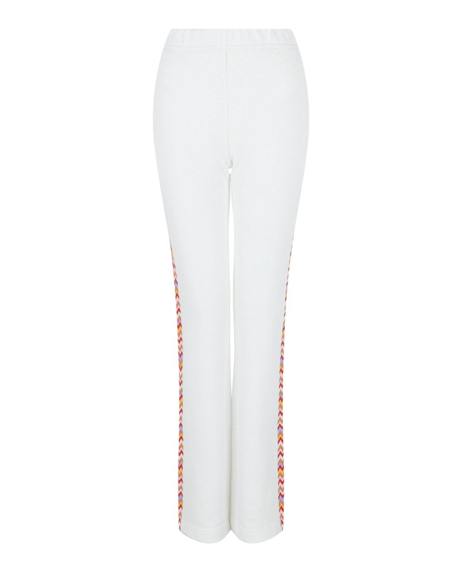 M Missoni Zig Zag Patterned Wide-Leg Pants