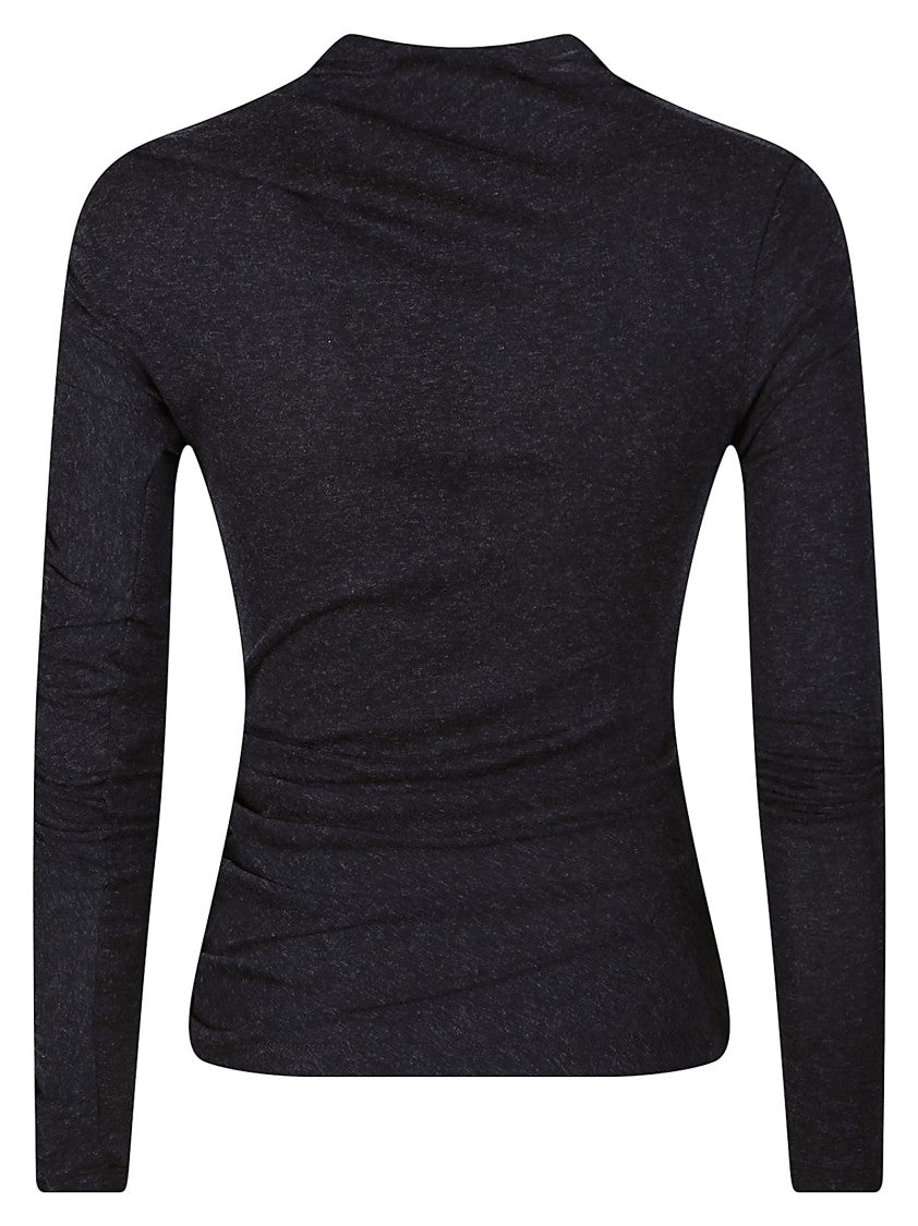 Pinko Loto Fitted Cotton Wool Turtleneck Sweater