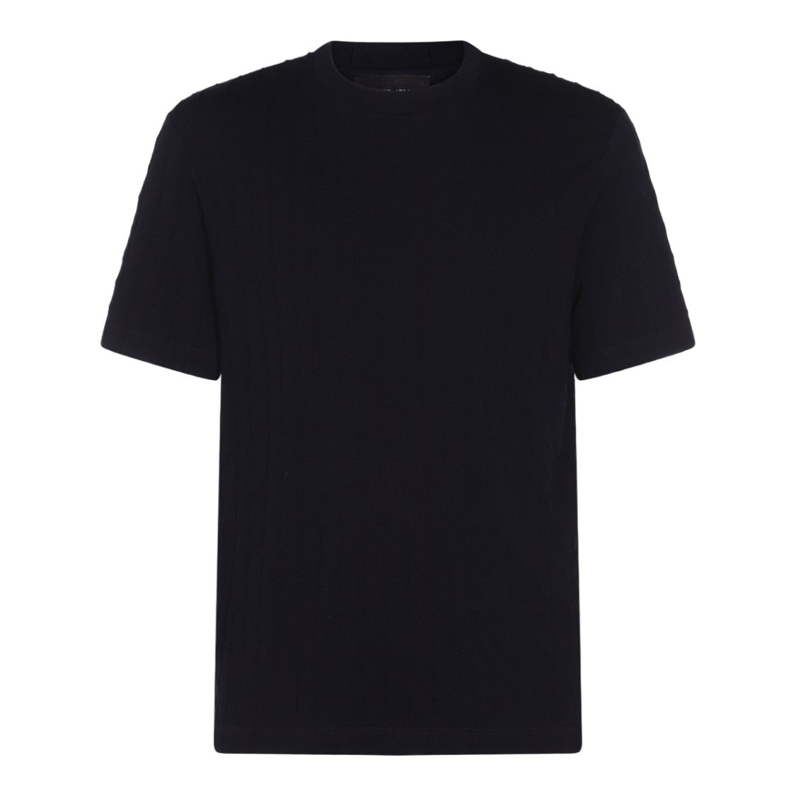 Giorgio Armani Textured Pattern Short-Sleeved T-Shirt
