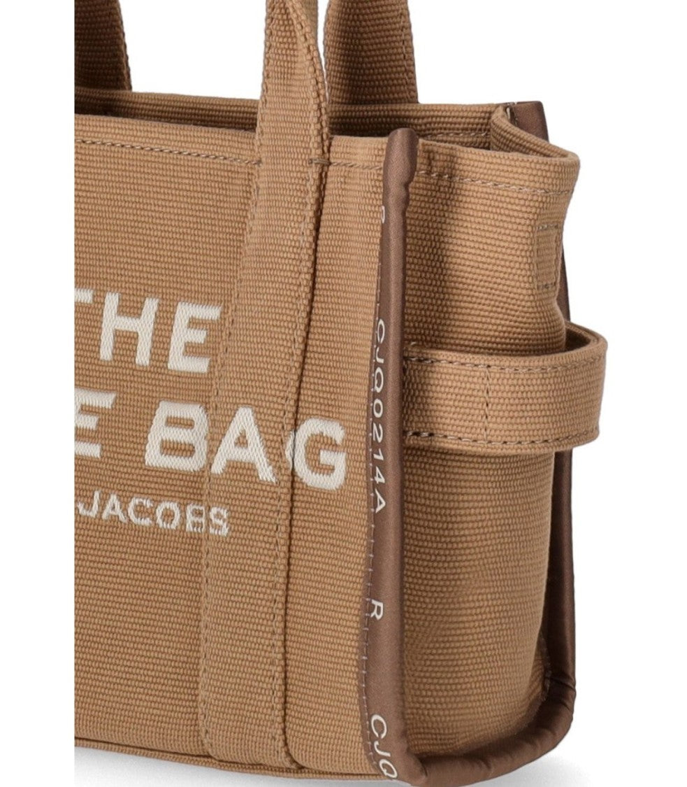 Marc Jacobs The Jacquard Small Tote Camel Handbag
