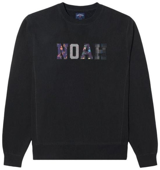 Noah Long-Sleeve Black T-Shirt With Bold Graphic Design