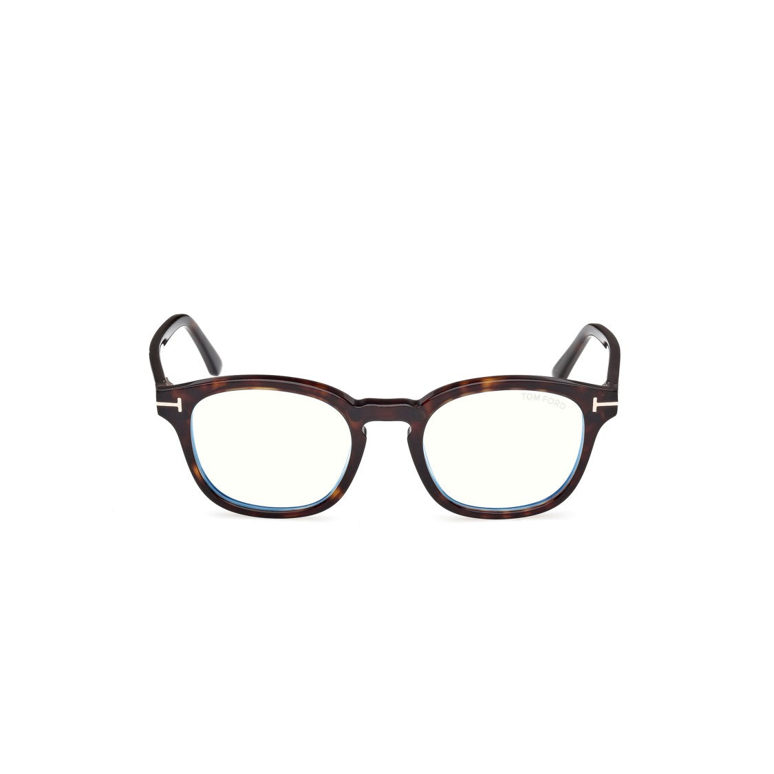 Tom Ford Ft5532-B Tortoiseshell Acetate Square Frame Eyeglasses