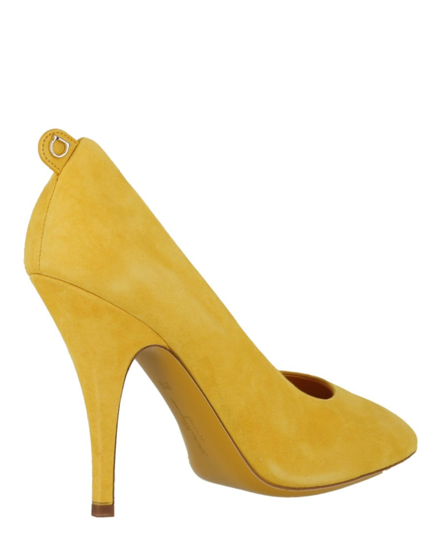 Ferragamo Judy Suede Pumps
