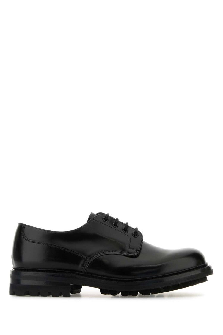 Church's Black Leather Mc Neil Lw Lace-Up Shoes