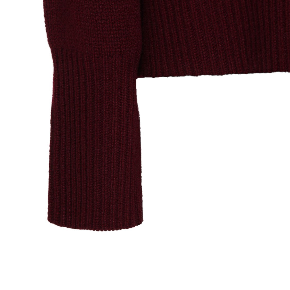 Lisa Yang Ribbed Knit Sweater With Classic Crew Neckline
