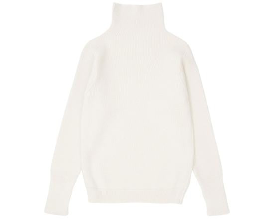 Andersen-Andersen Ribbed Turtleneck Sweater In Pure Merino Wool