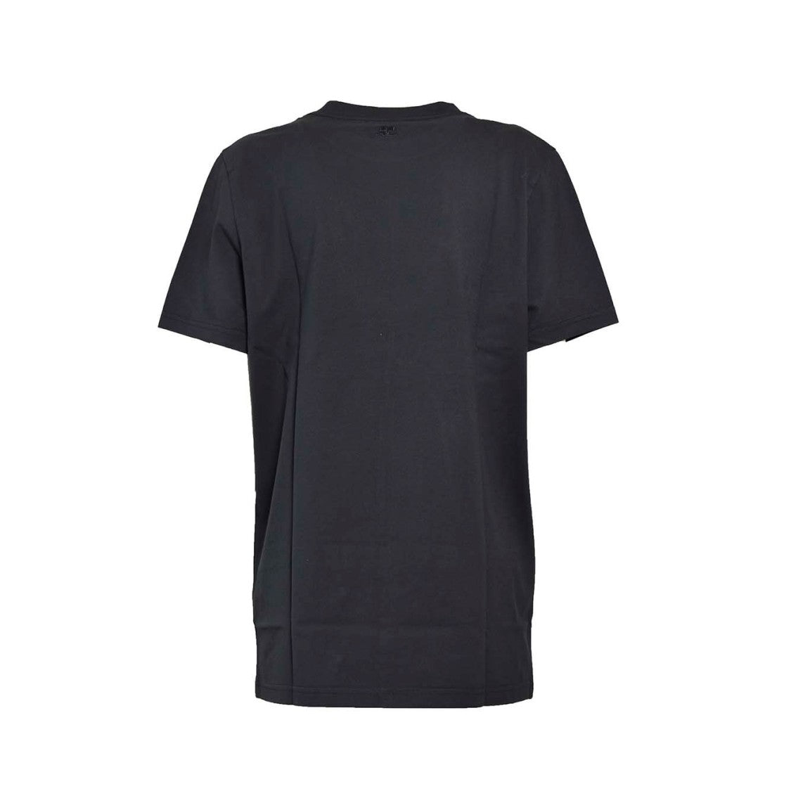 Courrèges Black Cotton Ac T-Shirt