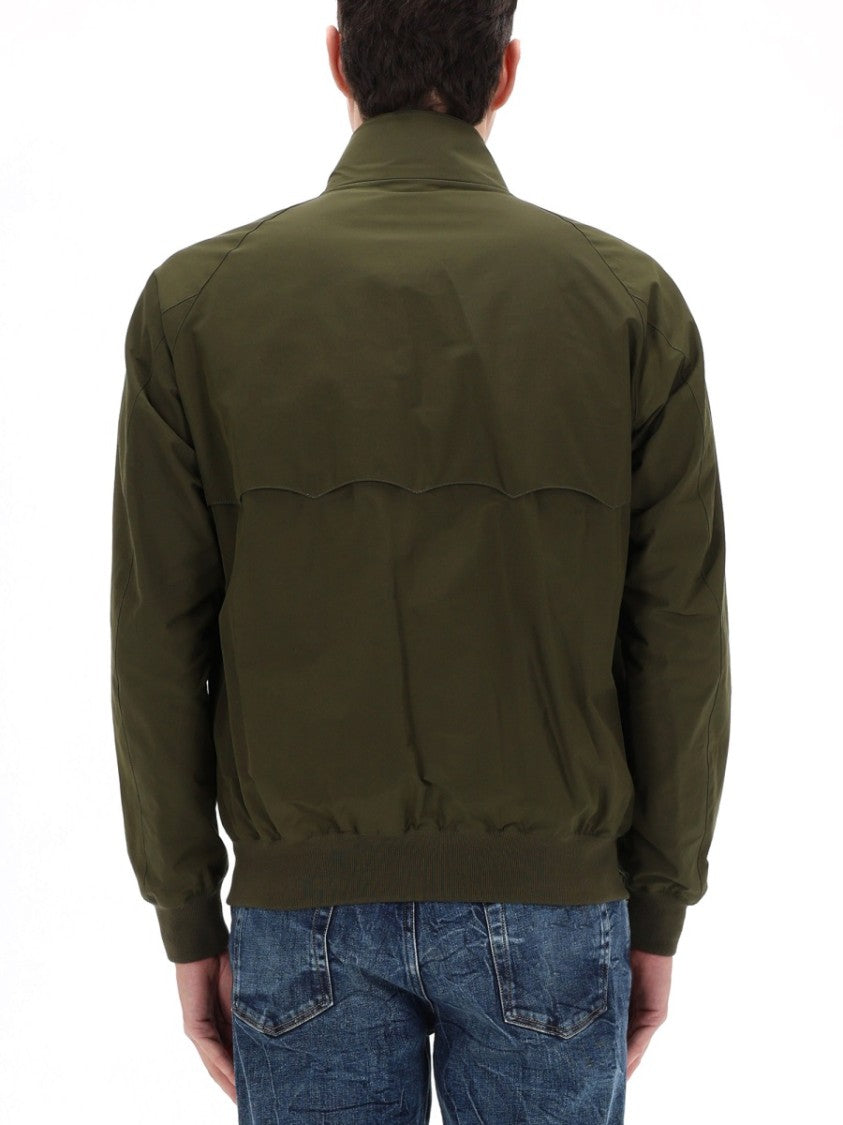 Baracuta Olive Green Harrington Slim Jacket