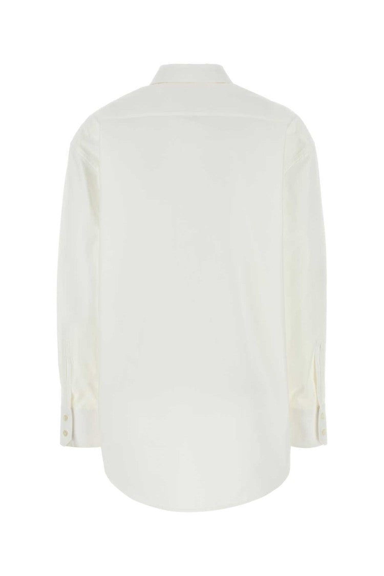 Saint Laurent White Poplin Shirt