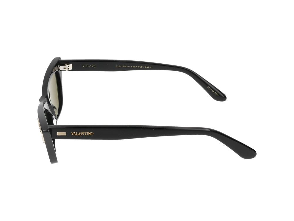 Valentino Sunglasses Vls-175A-51_Vls-175 Blk - Gld 51/18/145
