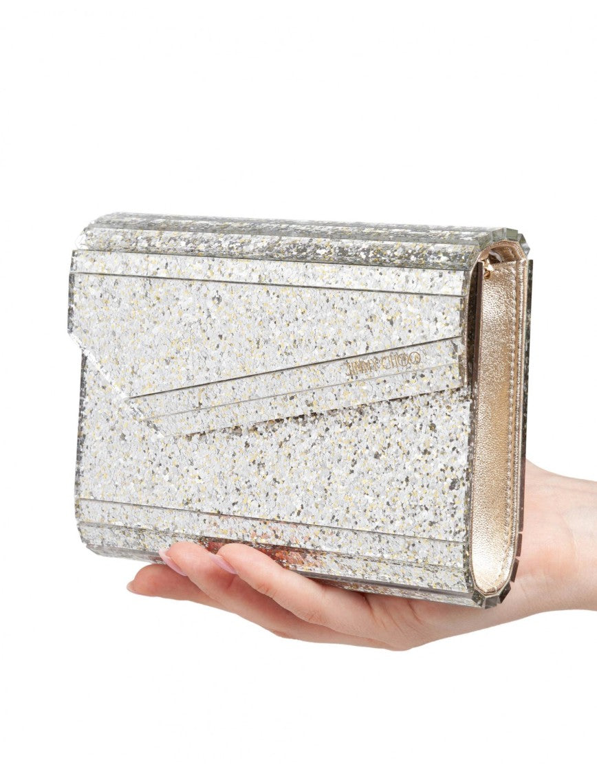 Jimmy Choo Candy Clutch Bag In Acrylic Fabric