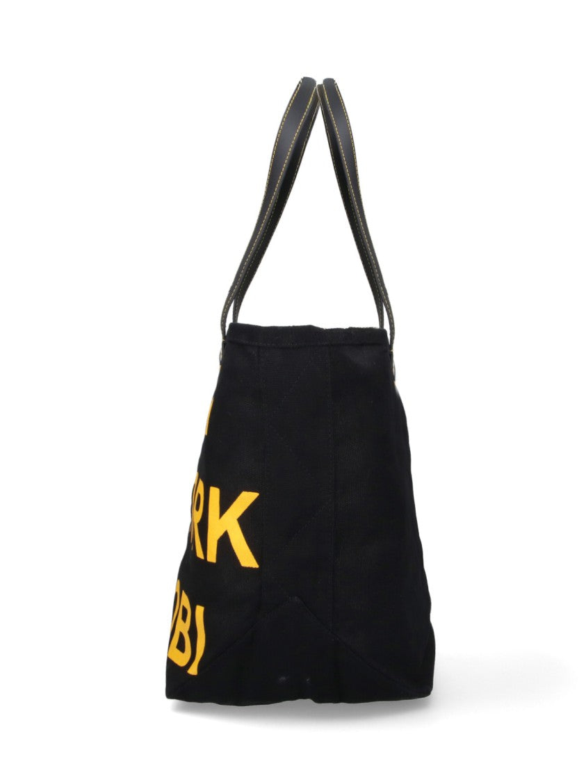 Vivienne Westwood Spacious City-Print Tote Bag With Sturdy Handles