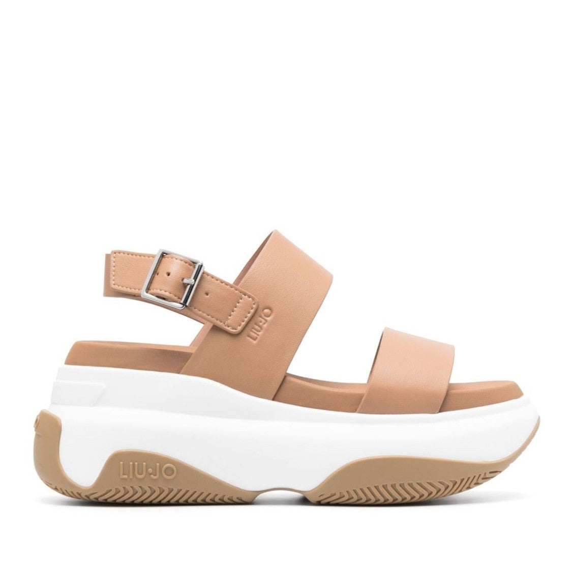 Liu Jo Brown June 06 Chunky Platform Open-Toe Sandals