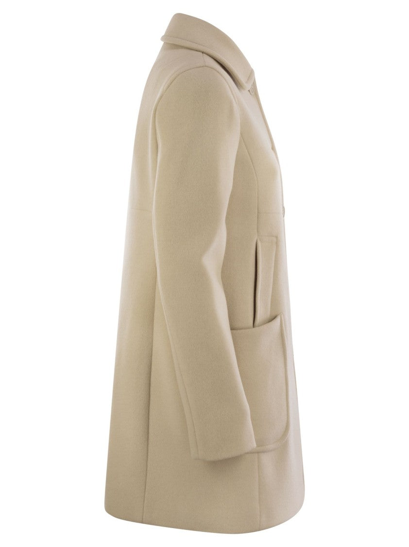 Fay Wool And Cashmere Coat