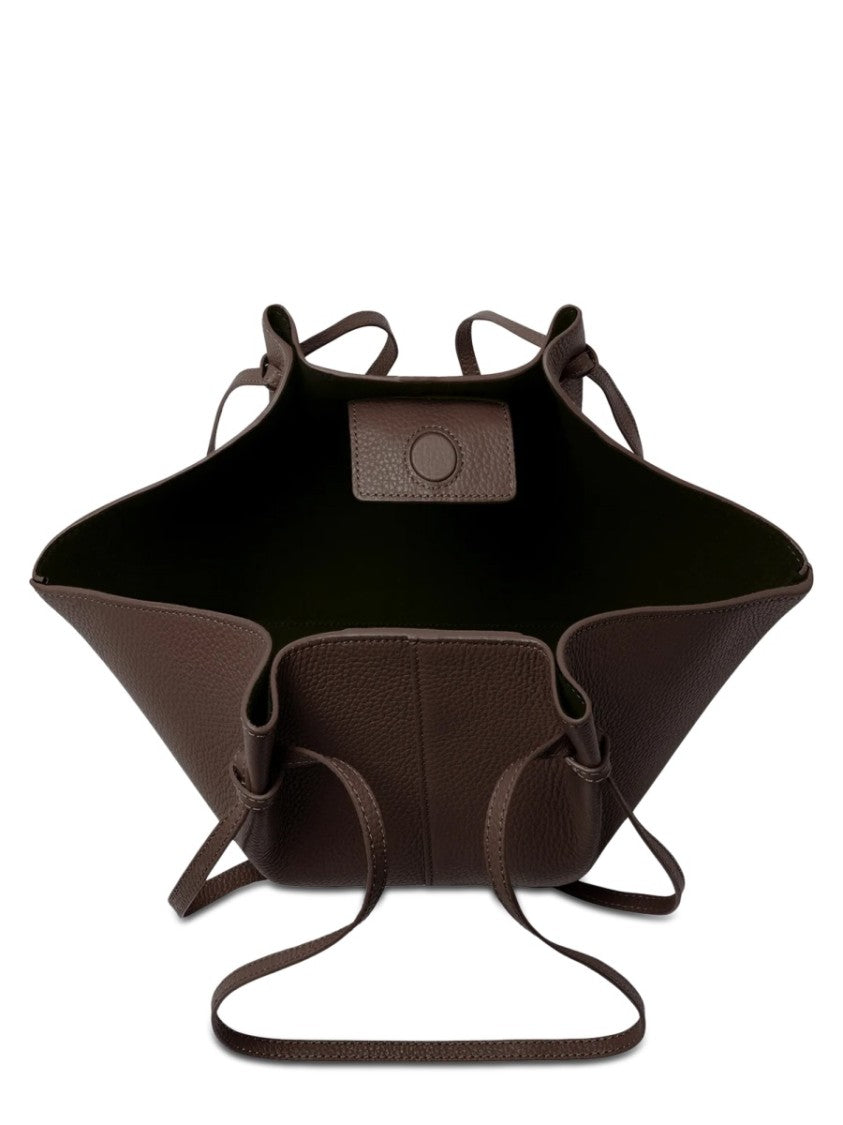 Yuzefi Small Mochi Brown Pebbled Bag