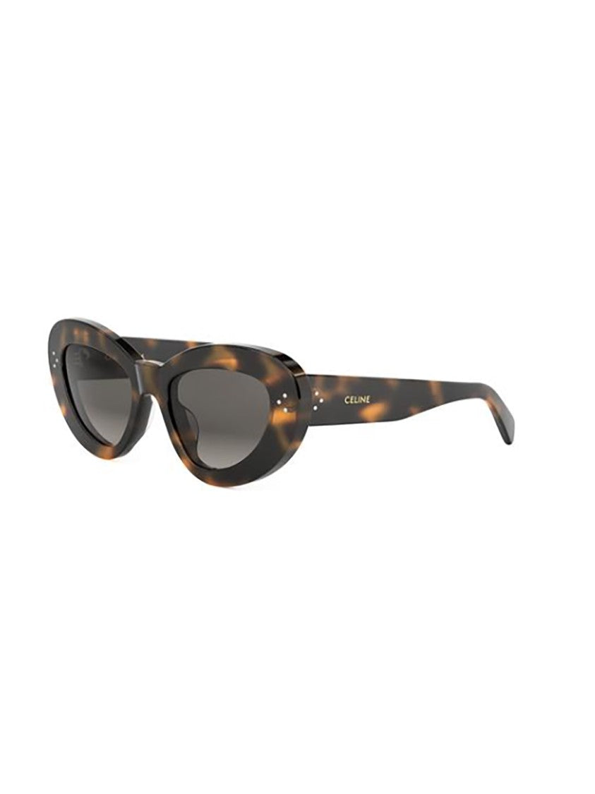 Celine Tortoiseshell Cl40320u Cat-Eye Metallic Sunglasses
