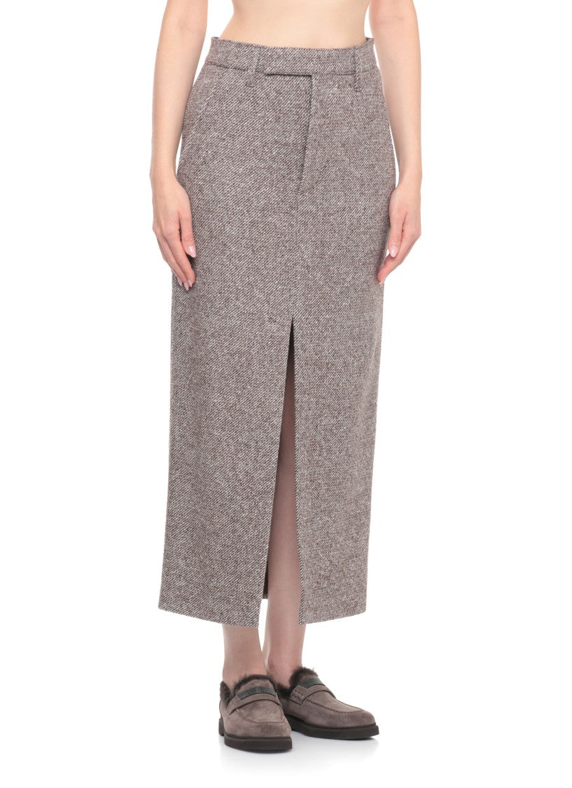 Brunello Cucinelli Sartorial Pencil Skirt