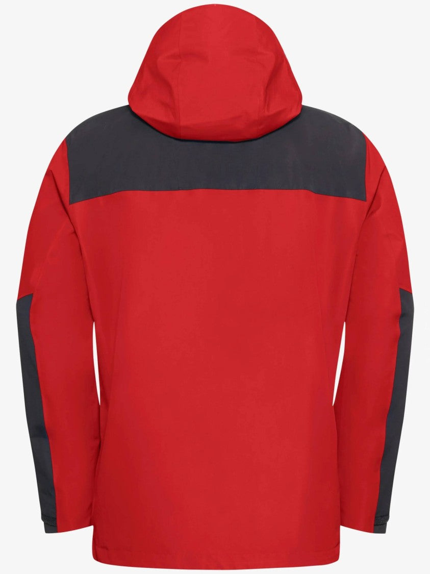 Jack Wolfskin Red/Dark Grey Jasper Outdoor Jacket