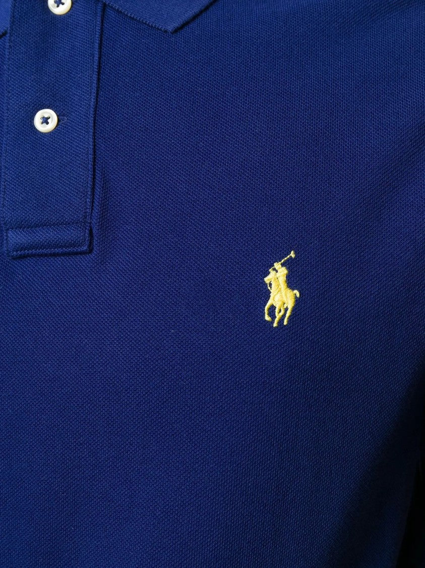 Polo Ralph Lauren Custom Slim Fit Cotton Piqué Polo Shirt